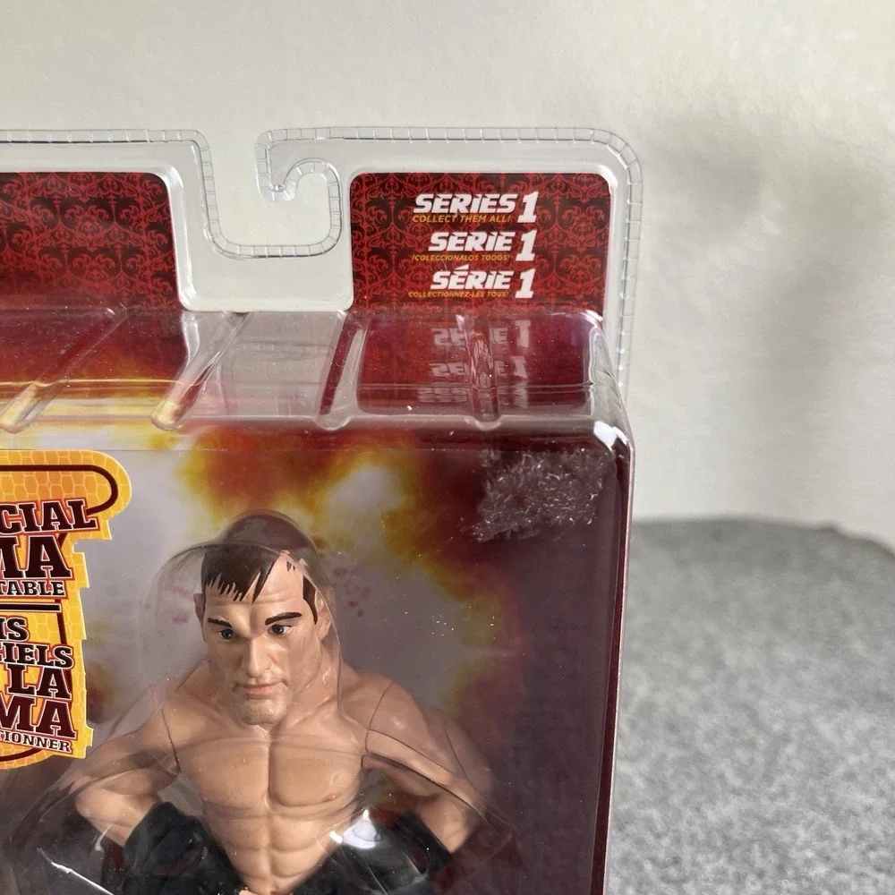 2007 Matt Hughes Round 5 World Of MMA Champions Series 1 Action Figure Y2K